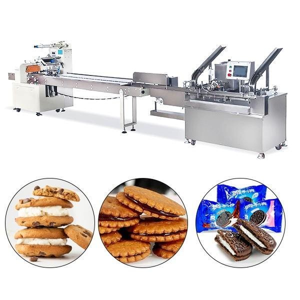 usine de machines à sandwichs de biscuits